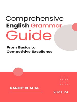 Comprehensive English Grammar Guide - ebook